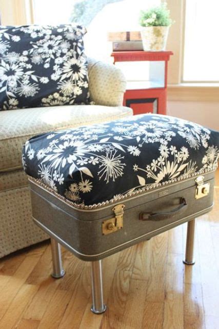 Picture Of Creative Ways Of Reusing Vintage Suitcases