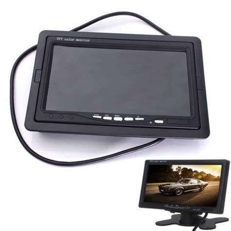 TFT LCD Color HD Screen Monitor For Car CCTV Reverse Rear View Backup Camera In Car Monitors