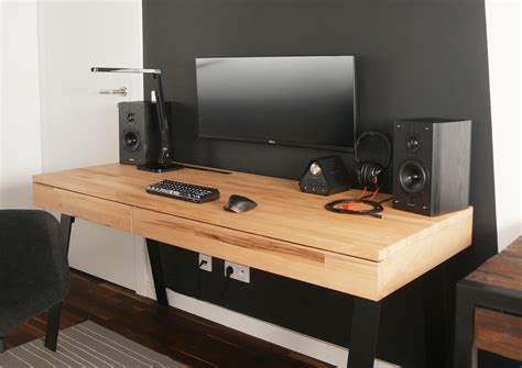 Built In Computer Desk Study Computer Desk Home Built In Steel And