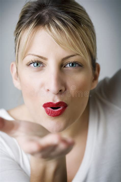 Blowing Kiss Stock Image Image Of Concept Romance Kissing 4133625