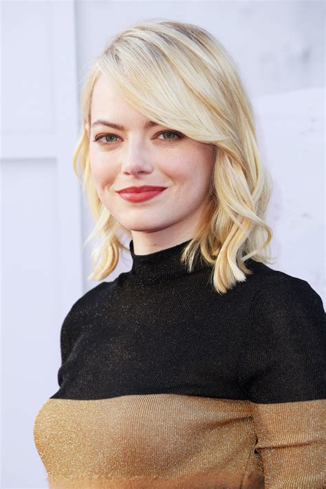 Emma Stone Blond Hair Color News Of The Morning Emma Stone Has Gone Blonde On Us Glamour