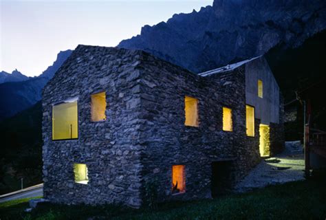 Vintage and modern pieces mix it up in a vacation house reconfigured to host casual gatherings of family and friends. Roduit House renovation: Modern stonewalls - Modern ...
