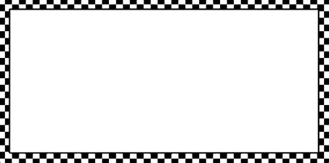 Checkered Flag Borders Clipart Best