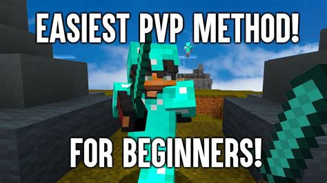 No Skill Pvp Guide The Easiest Pvp Method In Minecraft For Beginners