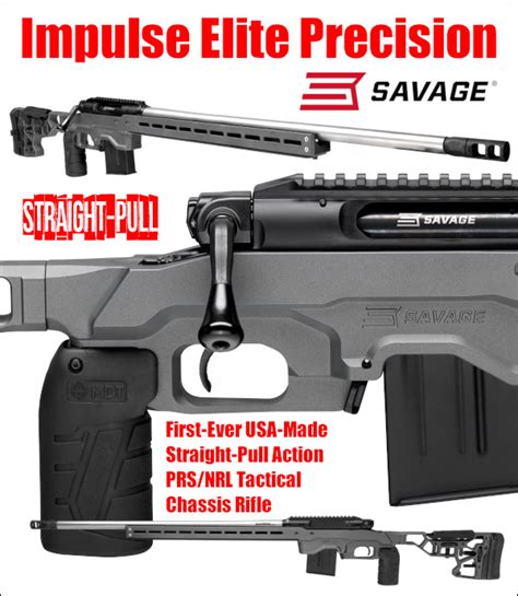 Prs Game Changer Savage Impulse Straight Pull Chassis Rifle