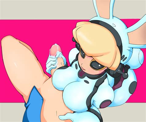 Rule 34 Android Blonde Hair Buffy Sugo Bunny Bunny Girl Commission Cum Hand On Penis Handjob