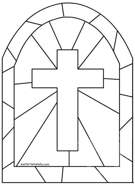 Adorable Stained Glass Cross Patterns F3204153 Stained Glass Templates