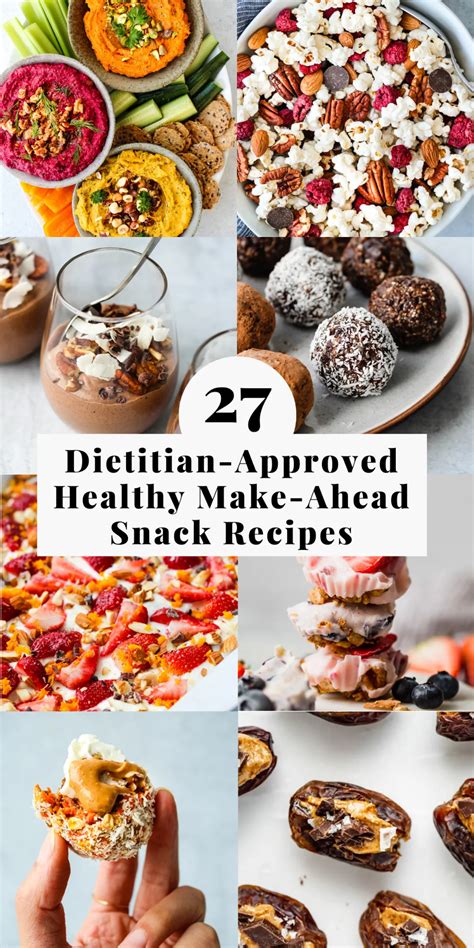 To make this crust ahead of time, simply follow the instructions through step 7. 27 Healthy Make-Ahead Snack Recipes | Walder Wellness, Dietitian (RD) in 2020 | Snacks, Snack ...