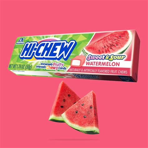 Hi Chew Sweet And Sour Watermelon 176 Oz Snyders Candy