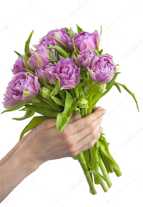 There's 4 new flower types that include a bunch of different color variations. Hands holding bunch of flowers — Stock Photo © zestmarina ...