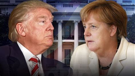 Trump And Merkels Awkward Handshake Moment