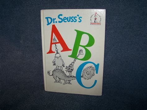 Dr Seusss Abc First Edition First Printing Antiques Board