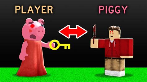 If Piggy And Players Switched Places In Piggy In Roblox Youtube