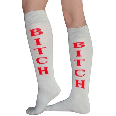 Bitch Knee Highs Socks Cool Socks Knee High Socks