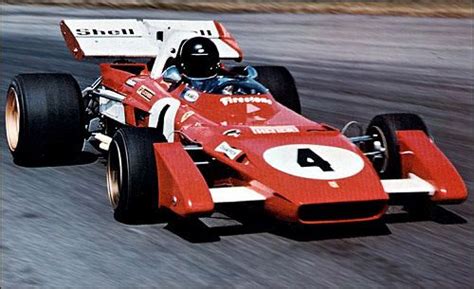 1971 Gp Wielkiej Brytanii Silverstone Ferrari 312b2 Jacky Ickx