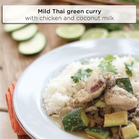 You can adapt this chicken curry with coconut milk recipe in many different ways to suit your palates and i have mentioned some variations below, while i making your own coconut milk will obviously elevate the flavour of the curry but it's not essential in this dish, in my opinion. Mild Thai Green Curry with Chicken & Coconut Milk | Green ...