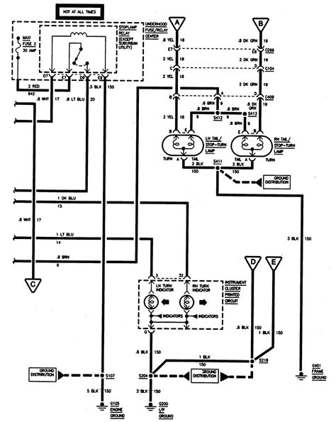 1988 Chevy 1500 Truck Wiring Diagrams