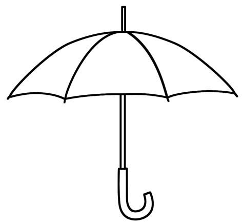 Umbrella Pictures To Color - ClipArt Best