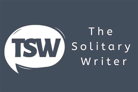 The Solitary Writer Logo Escape Adventures