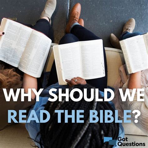 Why Should We Read The Bible Study The Bible