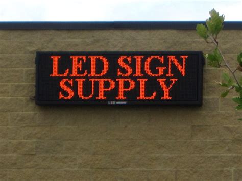 Led Sign Supply Has Electronic Message Boards Led Signs Outdoor Led