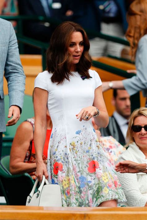 The Duchess Of Cambridge Stuns In A Floral Dress For The Final Day Of