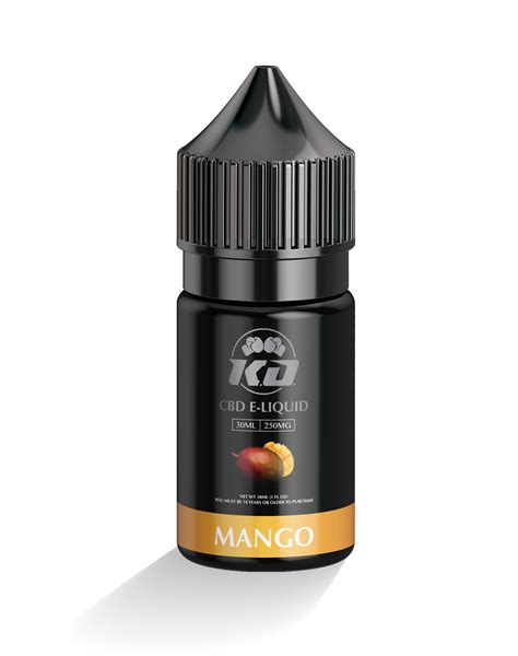 Such heat will make sure you are having your vapors while keeping the quality of your cbd product intact. CBD Vape Juice Mango - Knockoutcbd.com