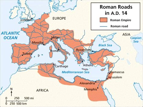 Map Roman Roads 14 Ad Tarentum Appian Way Roman Roads Roman History