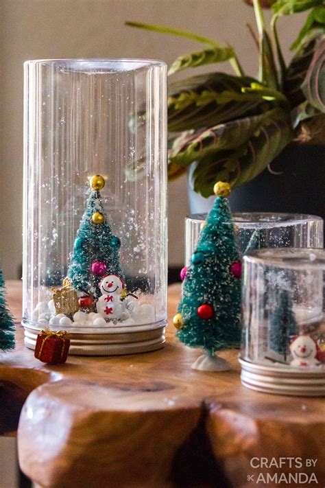 Waterless Snow Globes Crafts By Amanda Christmas Crafts