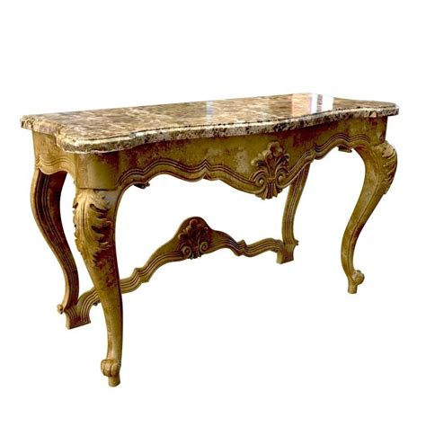 Seven Sedie Baroque Console Table Clizia 3d Model Cgtrader