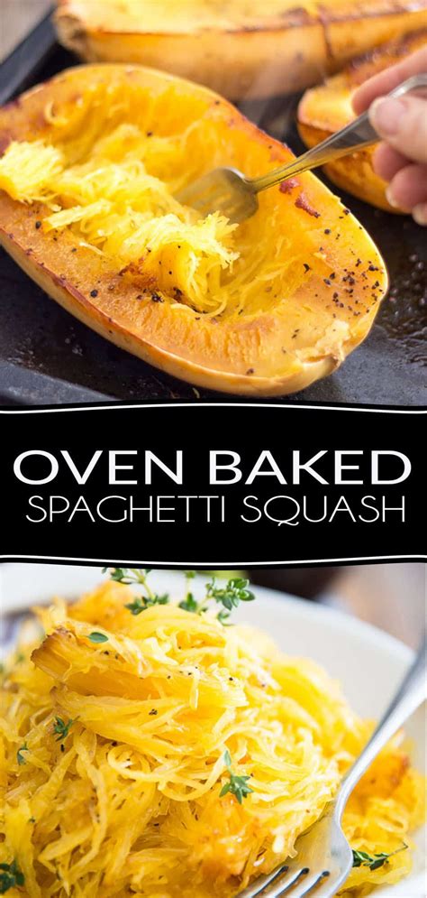 Baking Spaghetti Squash 101 Simple Recipe