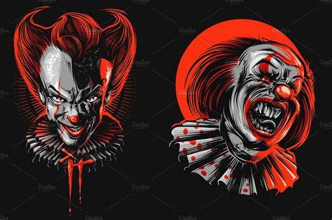 Evil Clown Vector At Vectorified Com Collection Of Evil Clown Vector Free For Personal Use