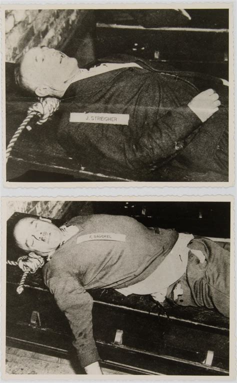 Lot Post Execution Photographs Of The Nuremberg War Criminals 10