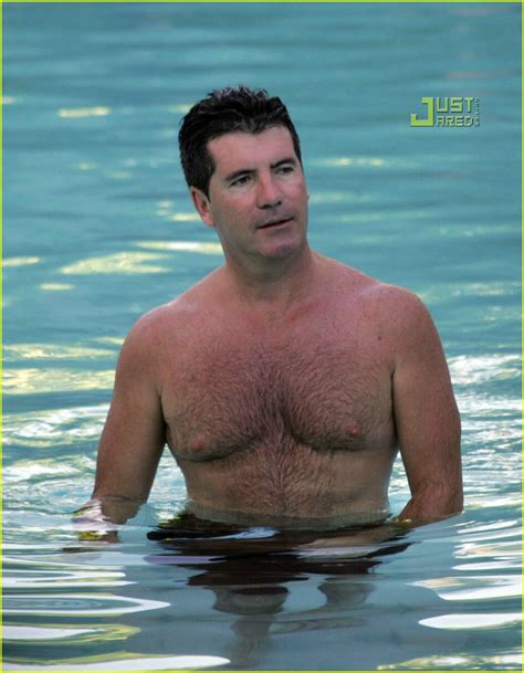 simon cowell is shirtless photo 621611 photos just jared celebrity news and gossip