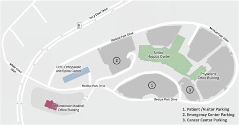 Maps And Directions United Hospital Center