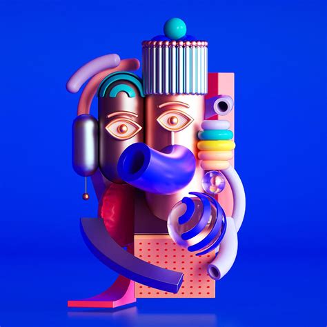 Picasso Characters 3d Artworks By Omar Aqil Inspiration Grid