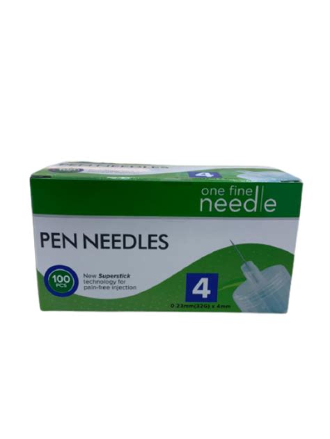 Onefine Pen Needle 32g X 4mm 100s Bxs Big Pharmacy