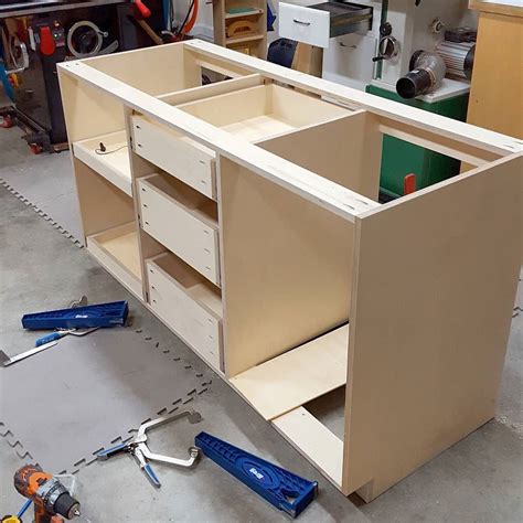 How To Build A Base Cabinet With Drawers Fixthisbuildthat Kitchen Cabinet Plans Building