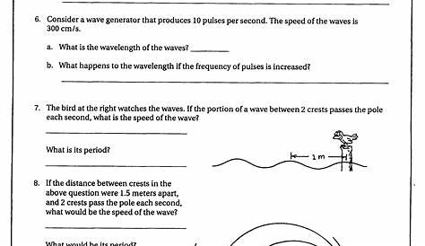 6 Slinky Waves Worksheet / worksheeto.com