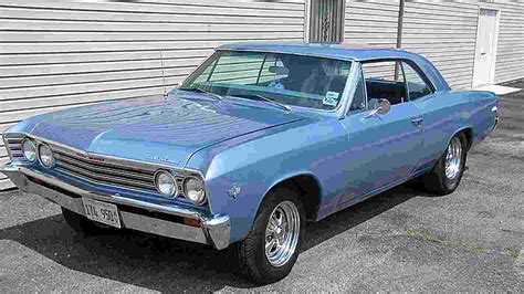 Classic Tuesdays 1967 Chevrolet Chevelle 327 Ci 4 Speed Gold Eagle