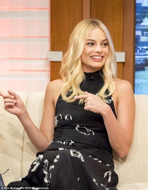 Chatting Away As Margot Sat On The Good Morning Britain Sofa She Discussed Her Iconic Character