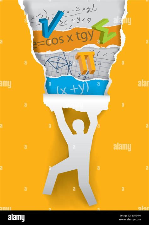 Math Symbols Paper Hi Res Stock Photography And Images Alamy