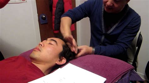 Chinese Head Massage Forehead Massage 头部按摩 前额 Youtube