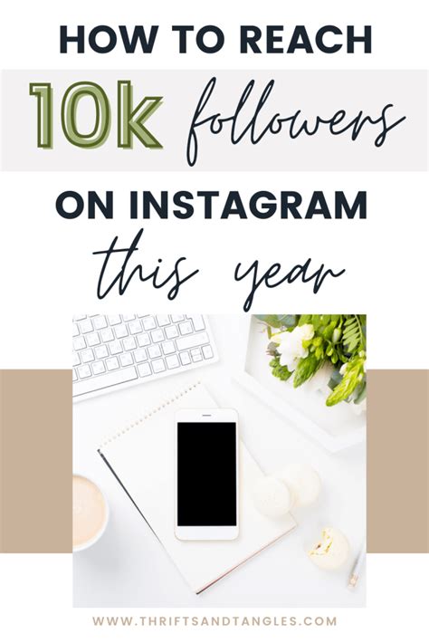 How To Grow Your Instagram Following To 10000 Thrifts And Tangles