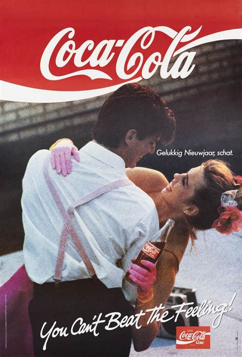Coca Cola Reclame Print Advertising Retro Vintage 80s Frisdrank