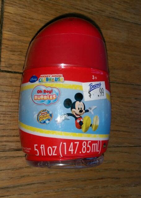 Walt Disney Mickey Mouse Clubhouse Club House Miracle Bubbles 2012