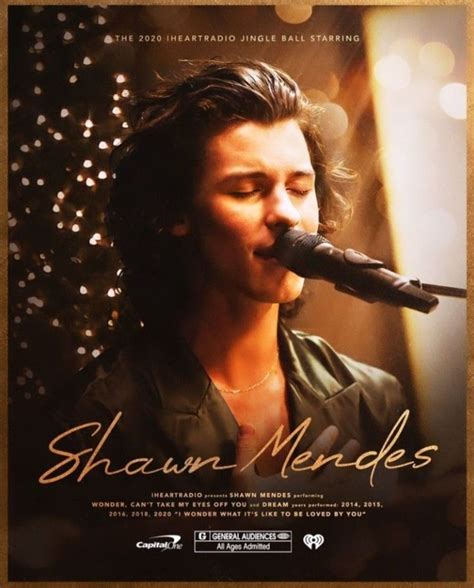 Shawn Mendes Iheartradio Jingle Ball Starring Shawn Mendes Album Shawn Mendes Songs Shawn