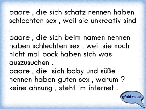 Paare Die Sich Schatz Nennen Haben Schlechten Sex Weil Sie Unkreativ Sind Paare Die Sich