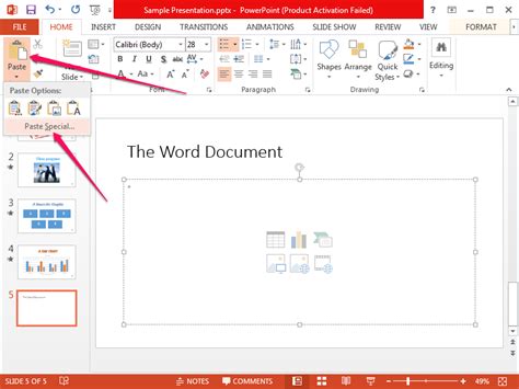 No more bounce backs or exceeding mailbox limits. How Do I Insert a Word Document Into a PowerPoint Presentation? | Techwalla.com