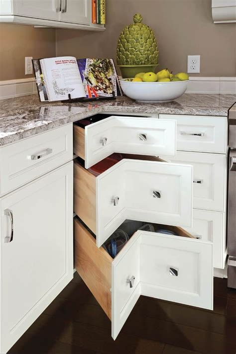 Consider lazy susans, pullouts and more to maximize storage. A unique alternative to a Lazy Susan. Don't lose any ...
